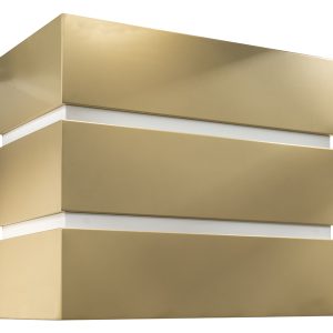 Bronze modern range hood