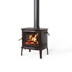 Shelburne wood fireplace silhuouette