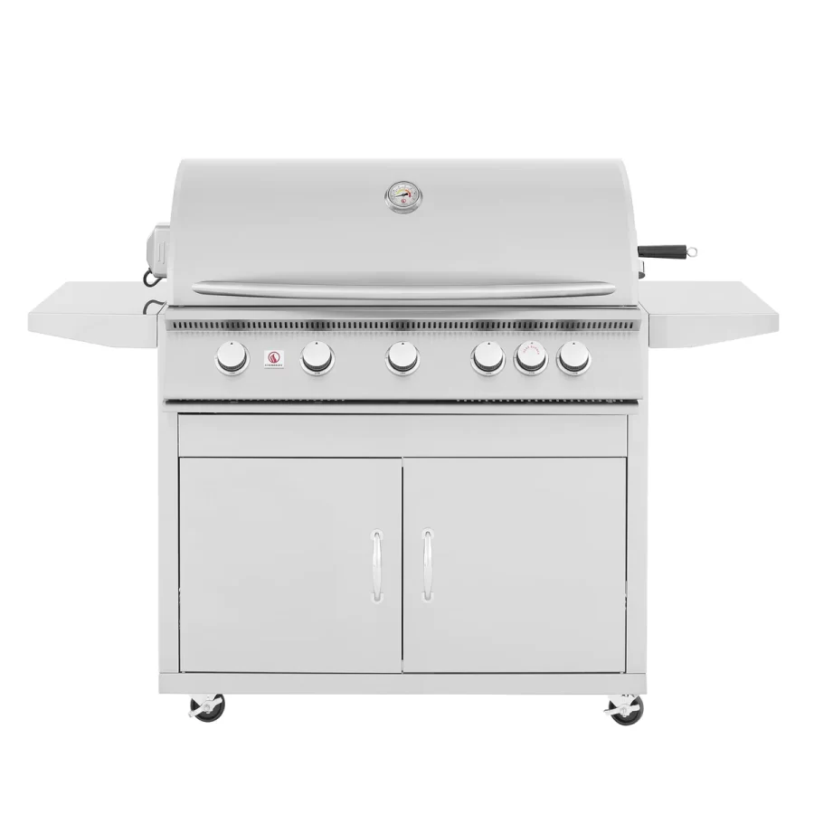 Sizzler 40 Freestanding grill silhouette